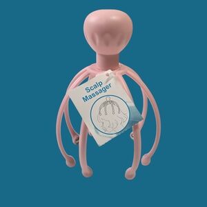 Pink Scalp Massager